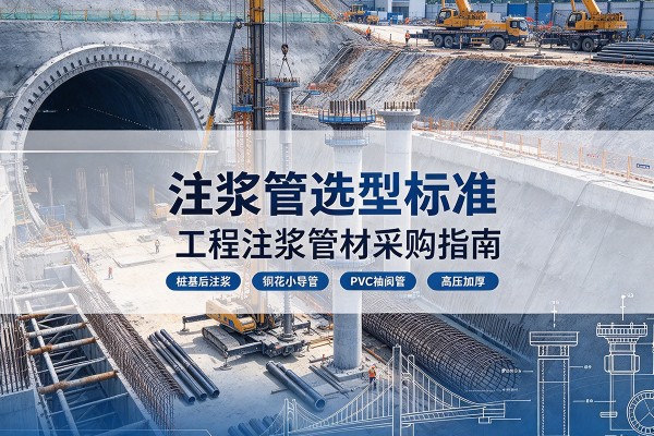 老河口注浆管选型标准